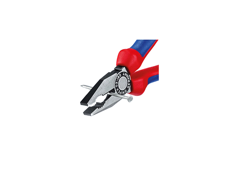 KNIPEX Kombizange Verchr. MK 180 Mm 2 KNIPEX Kombizange Verchr. MK 180 Mm – Bild 2