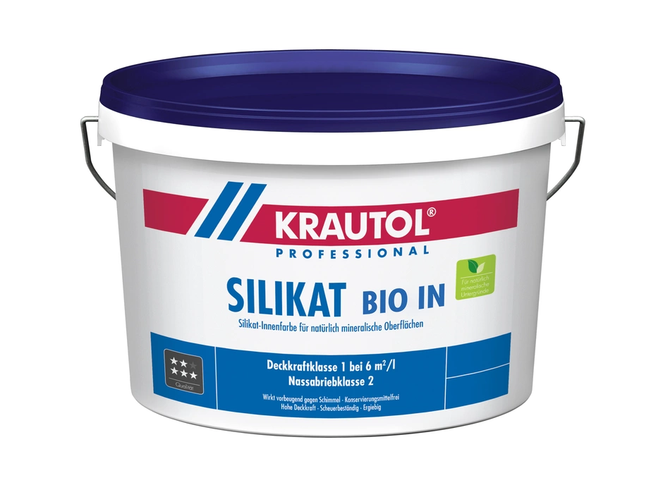 KRAUTOL Silikat Bio In Innenfarbe Weiß 5 L 1 KRAUTOL Silikat Bio In Innenfarbe Weiß 5 L