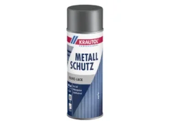 KRAUTOL Sprühlack Metallschutz Glänzend Schwarz 0,4 L