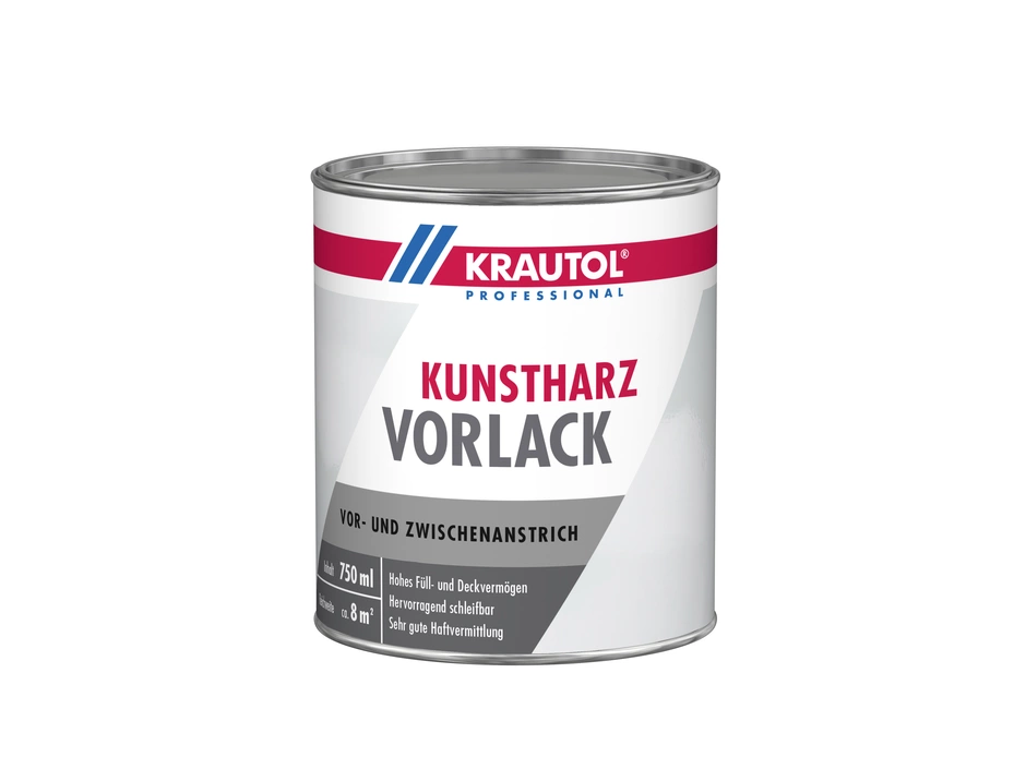 KRAUTOL Kunstharz Vorlack Weiß 0,75 L 1 KRAUTOL Kunstharz Vorlack Weiß 0,75 L