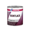KRAUTOL Buntlack Glänzend Tiefschwarz RAL 9005, 0,75 L