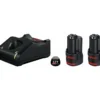 Bosch Akku Starter-Set 2xGBA 12 V/2 Ah, 1xGAL 12V-40