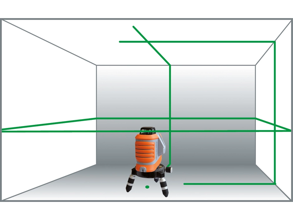 Nedo Nedo X-Liner 360 2 Green Punkt-/Linienlaser 2 Nedo Nedo X-Liner 360 2 Green Punkt-/Linienlaser – Bild 2
