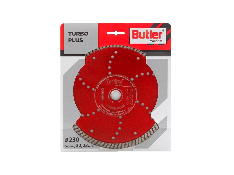 Butler Macht´s! Trennscheibe Turbo Plus Ø230x22,23 Mm 1 Butler Macht´s! Trennscheibe Turbo Plus Ø230x22,23 Mm