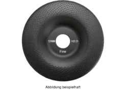 DIEWE Diamant-Schleiftopf Black X Mittel Ø125x22,23 Mm