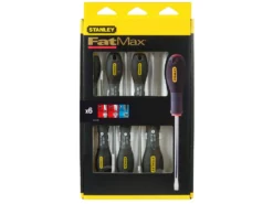 STANLEY FatMax Schraubendr.-Set Schlitz Stahl Sand. 6-tlg.