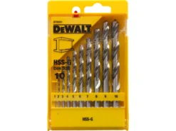 Dewalt Set HSS-G Metallbohrer 10-tlg.