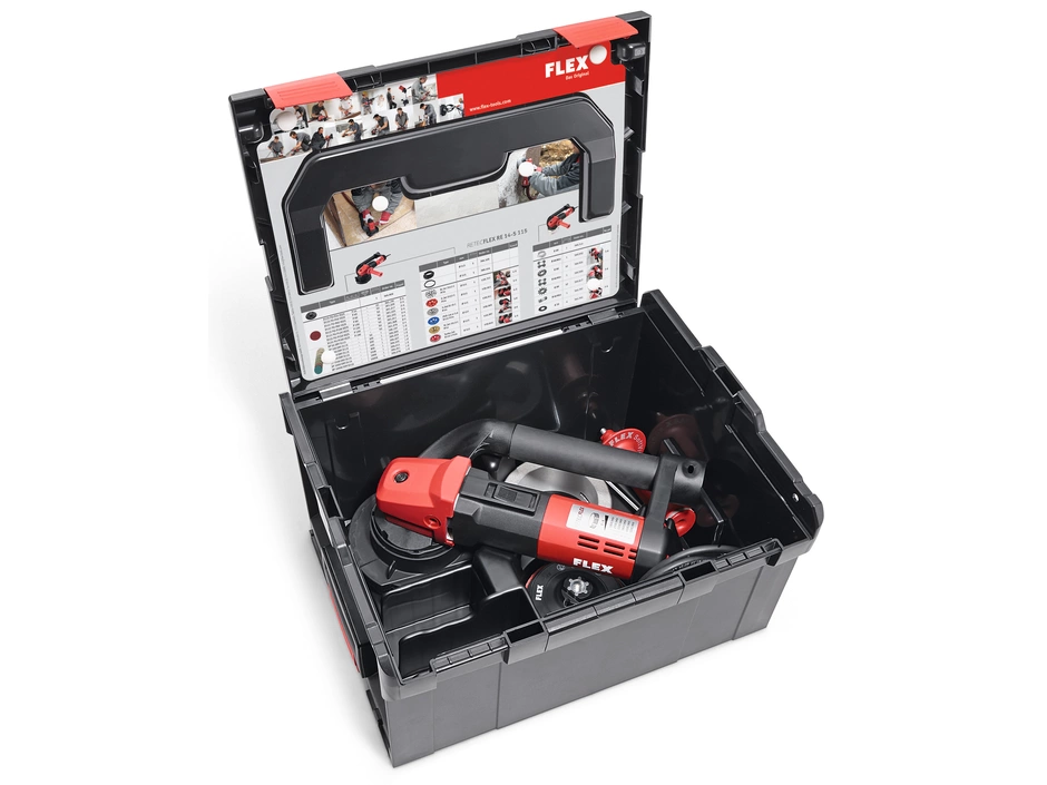 FLEX RetecFLEX Schleifer RE 14-5 Kit E-Jet Ø115 Mm 1400 W 5 FLEX RetecFLEX Schleifer RE 14-5 Kit E-Jet Ø115 Mm 1400 W – Bild 5
