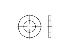 Reyher Scheibe O. Fase Galv. Vz. Ø17x30x3 Mm 100 St.