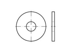 Reyher Scheibe M. Rundl. Galv. Vz. Ø13,5 Mm 100 St.