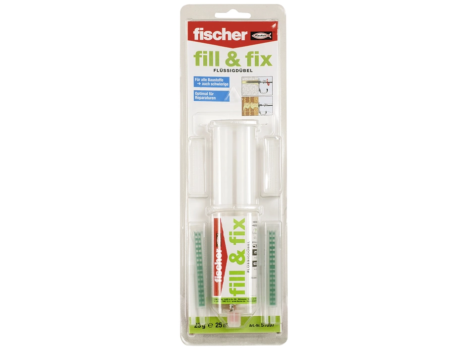 Fischer Flüssigdübel Fill & Fix Flüssigdübel SB-Karte 1 Fischer Flüssigdübel Fill & Fix Flüssigdübel SB-Karte